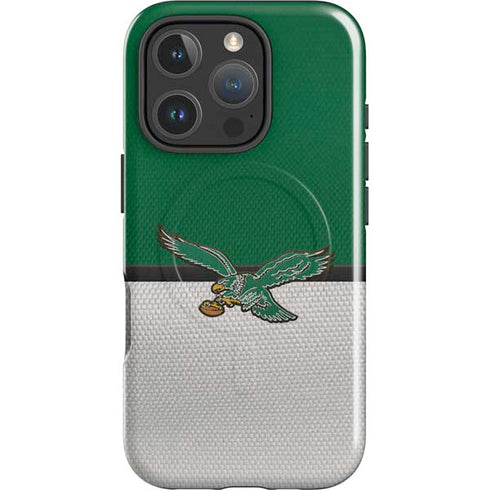 NFL Philadelphia Eagles Vintage iPhone 16 Pro Magsafe Impact Case